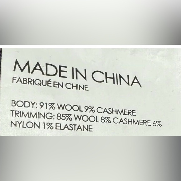 Club Monaco Cashmere Blend Floral Sweater - Picture 3 of 3